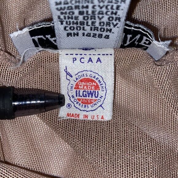 1950s Lady Lynne Mesh bodysuit lingerie - Picture 3 of 8